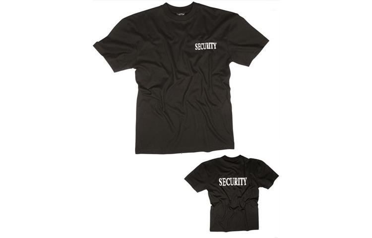  Tshirt Nera Security 