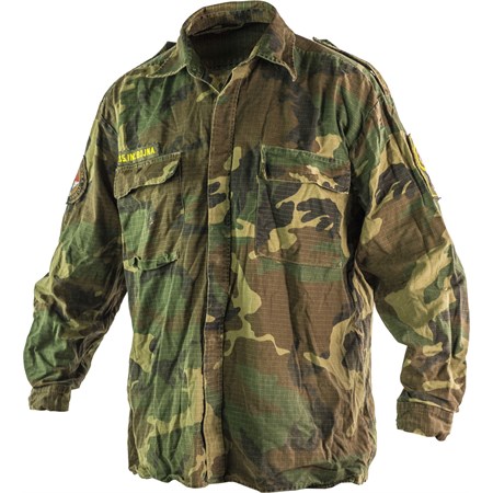  Camicia Woodland Manica Lunga  in Abbigliamento Militare
