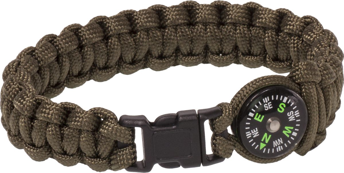 Bracciale Paracord Compass