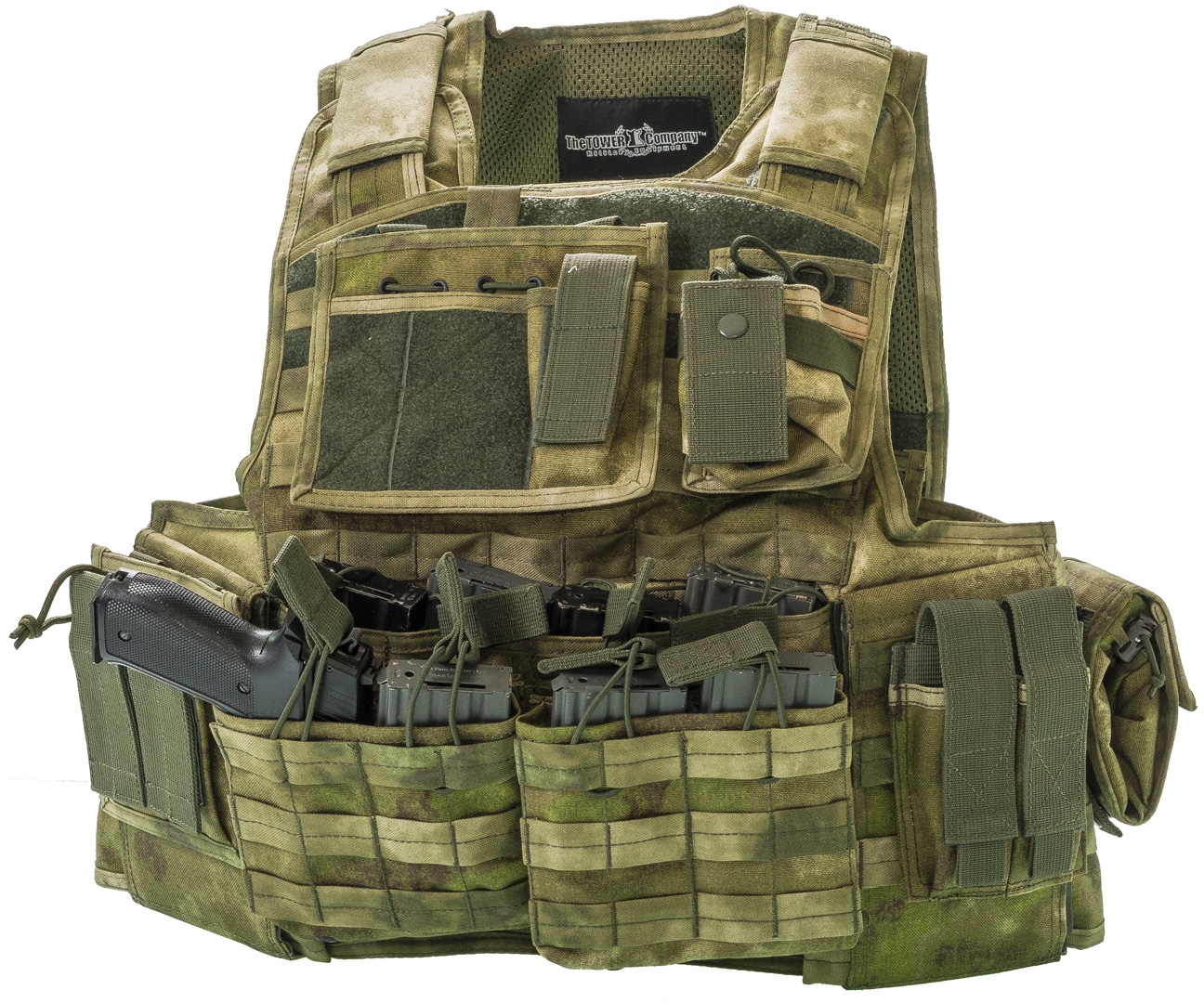 Molle Body Armor Atacs Green