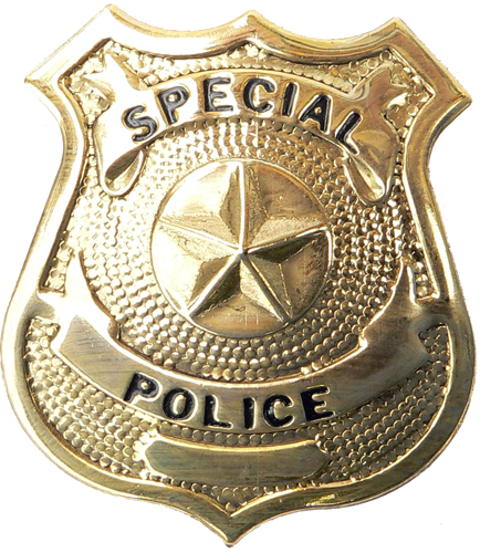 Distintivo Polizia Oro