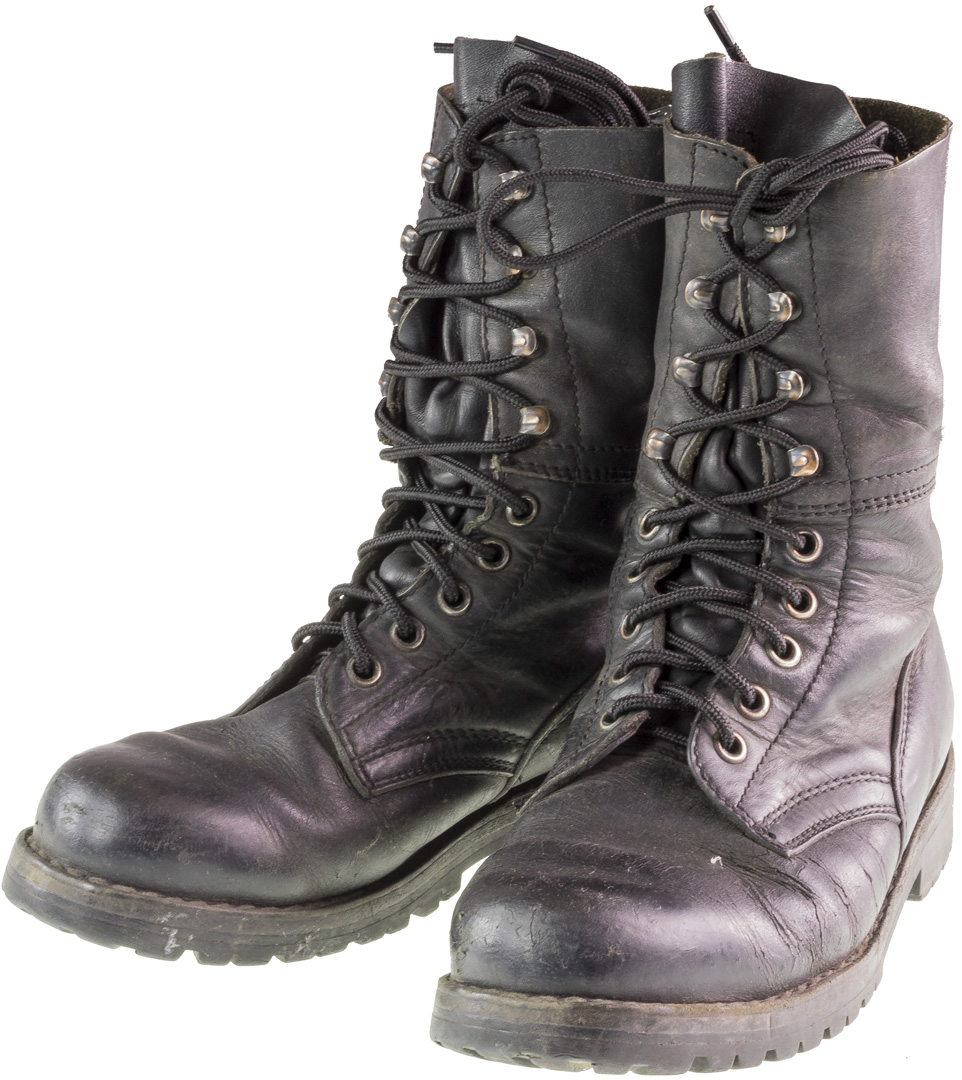 anfibi pelle morbida