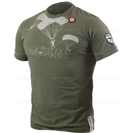  T-shirt Folgore Verde  in 