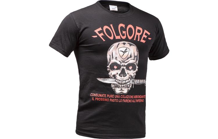  Tshirt Folgore Teschio 