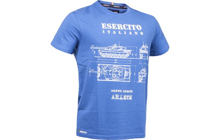  Tshirt Carro Ariete Azzurro 
