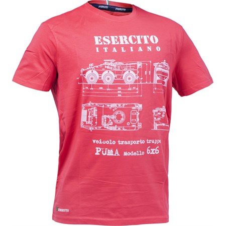 Tshirt Ei Puma Rossa