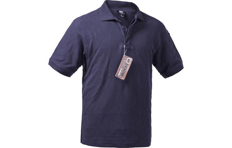  Polo Cotone Warrior Wear Blu 