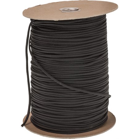 cordino nero paracord venduto al metro