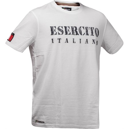  Tshirt Esercito Italiano Bianca  in Abbigliamento Militare