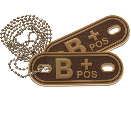 piastrina gruppo sanguigno b pos brown tan