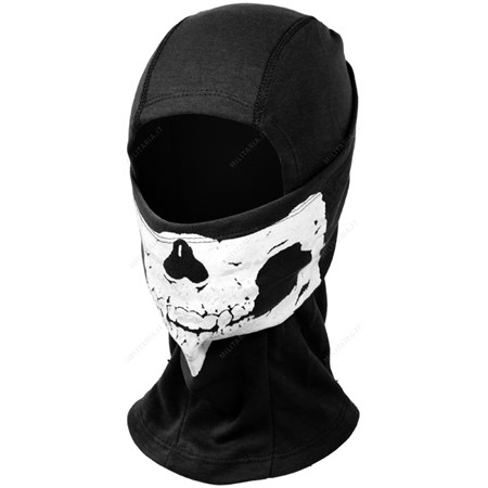  Tegmen Skull Nero  in Abbigliamento Militare