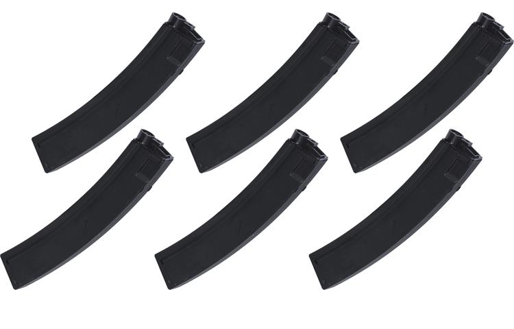 Portacaricatore Tattico Da 5 Caricatori 9mm – In Nylon Cordura, Per Gilet MOLLE, Addestramento E Softair – Marrone/Nero/Mimetica