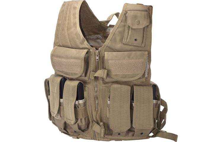  Gilet Tactical Tan 1 