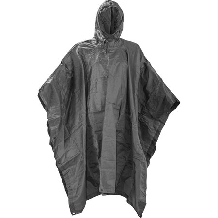 Telo poncho Ripstop Nero