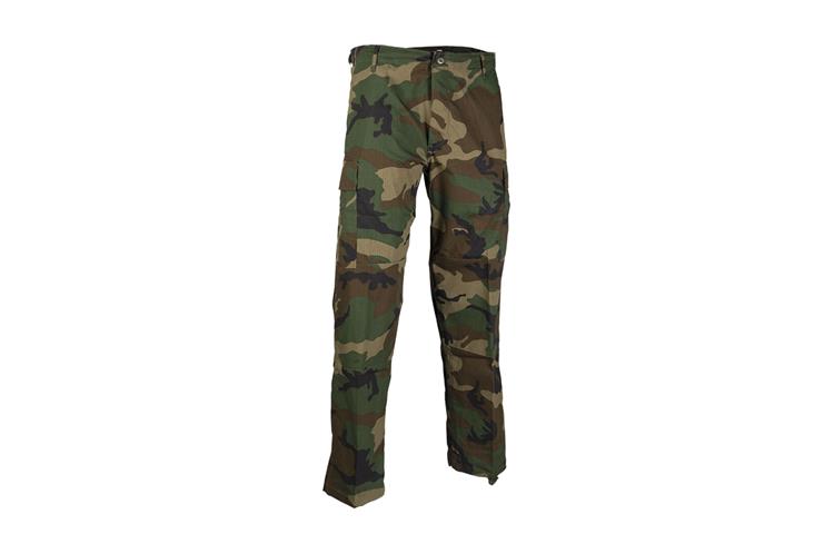  Pantalone BDU Woodland Rip-stop Esercito Americano 
