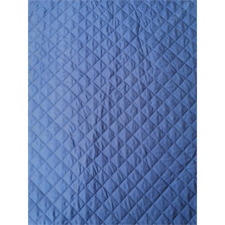 imbottitura trapuntata blu