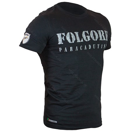  T-shirt Folgore Nera  in 
