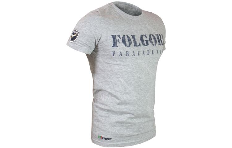  T-shirt Folgore Grigio 