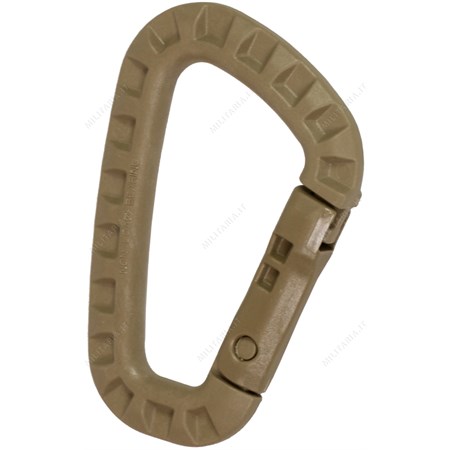 tactical carabiner tan alta resistenza