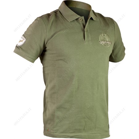  Polo Para Verde  in Abbigliamento Militare