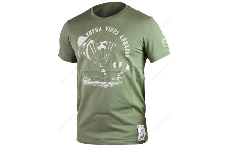  T-shirt Folgore Od Supra Vires Audaces 