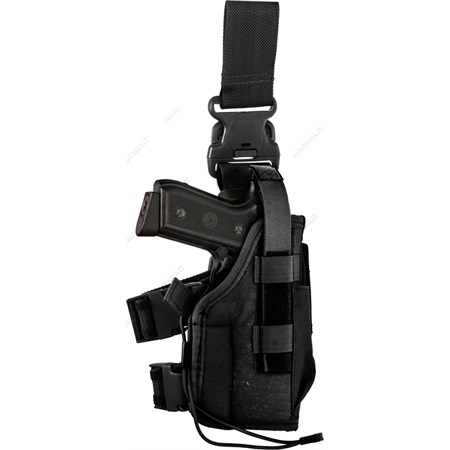 Fondina Cosciale Nera Cordura