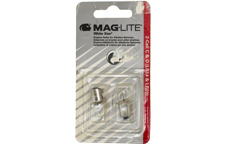  Lampadine di Ricambio Maglite 2 Cell 