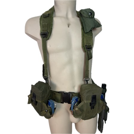 cinturone e spallacci esercito americano mod 1991 sistema alice completo