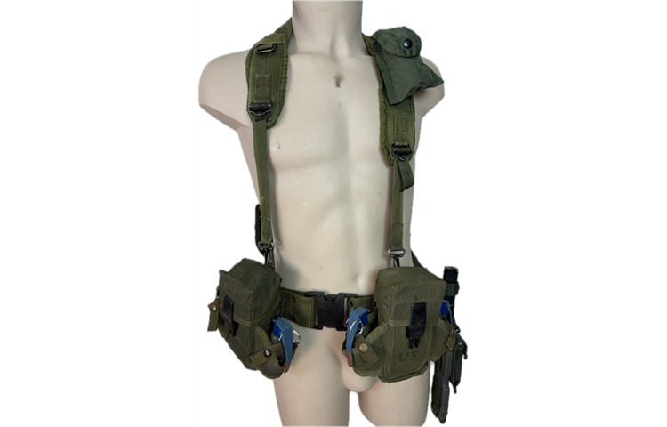  Cinturone e Spallacci Esercito Americano Mod. 1991 – Sistema A.L.I.C.E. Completo 
