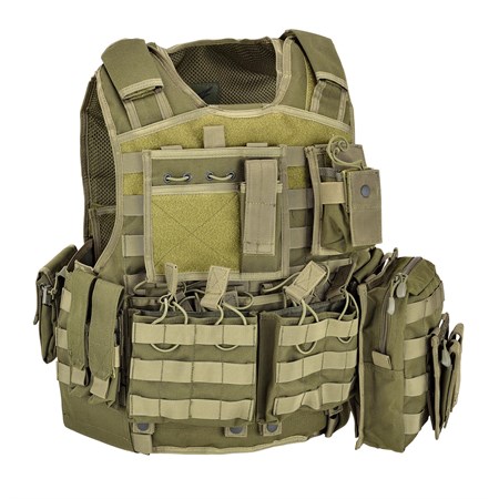 body armor carrier set verde