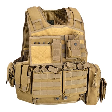 body armor carrier set tan