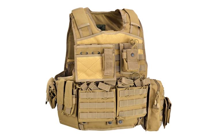  Body Armor Carrier Set Tan 