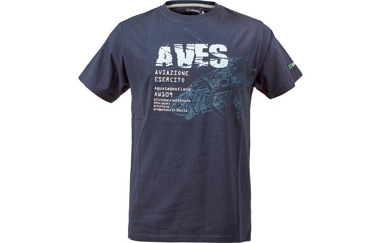  Tshirt EI Aves Blu 