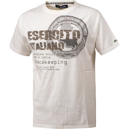  Tshirt E.I. Peacekeeping Bianca  in Abbigliamento Militare