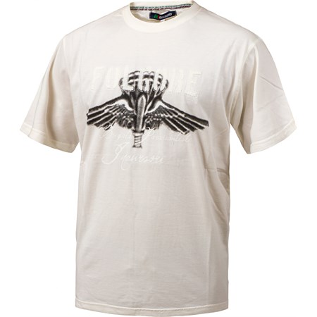  Tshirt con Stemma Brigata Paracadutisti Bianca  in Abbigliamento Militare