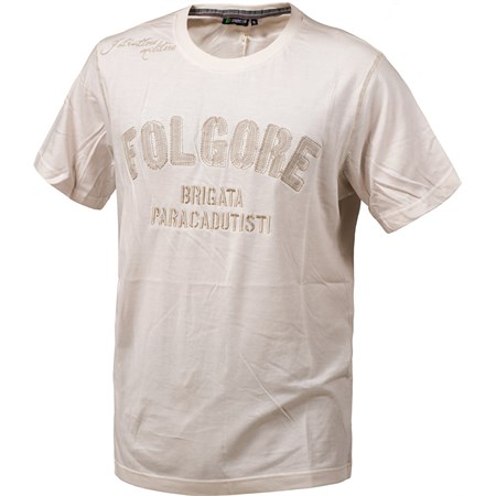  Tshirt Folgore Brigata Paracadutisti Bianca  in Abbigliamento Militare