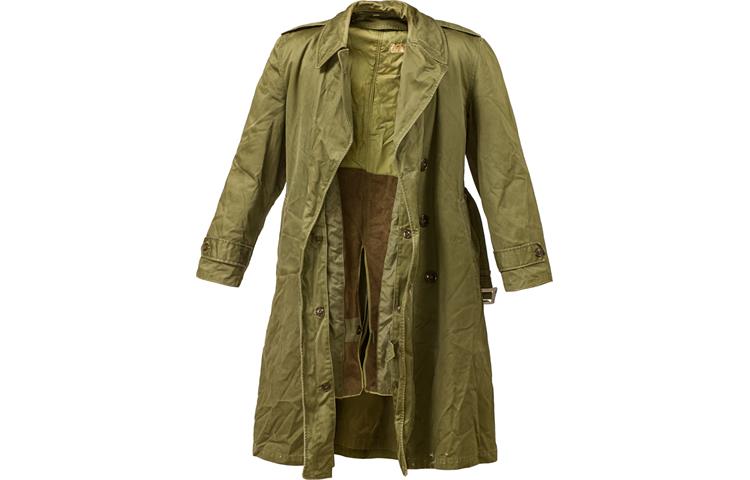  WWII US Army Fied Officer Overcoat Trenchcoat 