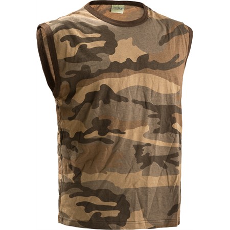 tshirt senza maniche woodland dusty