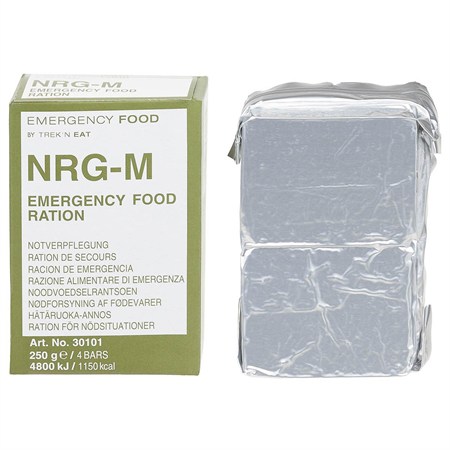 razione di sopravvivenza nrg m 250 gr