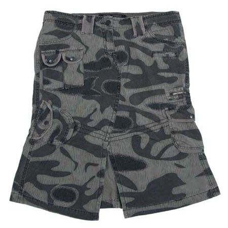 gonna militare da donna mimetica