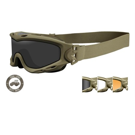 Occhiale Tattico con Protezione Balistica Wiley x Spear Dual Tan