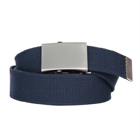 Cintura con Fibbia Scorrevole Blu 6 Pezzi