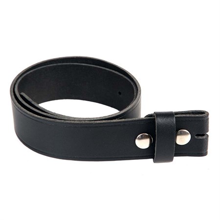 Cintura senza Fibbia in Vera Pelle