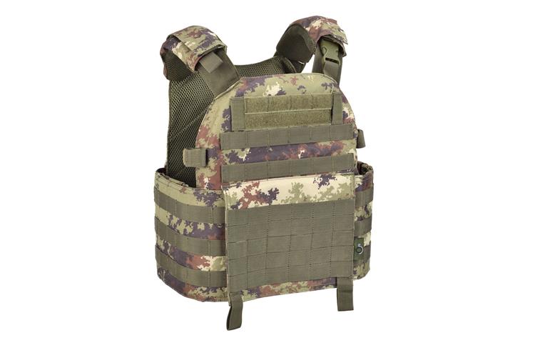  Gilet Tattico Outac Vest Carrier 1000D Poly Vegetato 