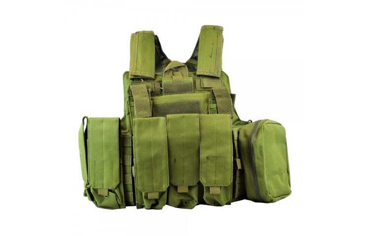  Gilet Special Weapons and Tactics Verde 