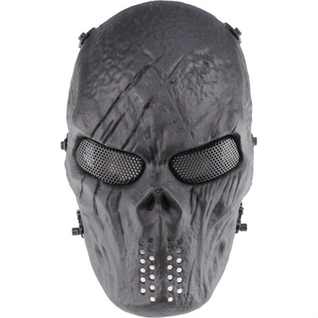 Maschera Protettiva Wosport Blooded Skull Nera