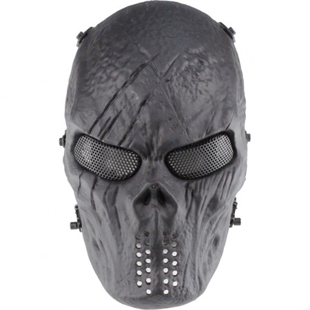  Maschera Protettiva Wosport Blooded Skull Nera  in Protezioni