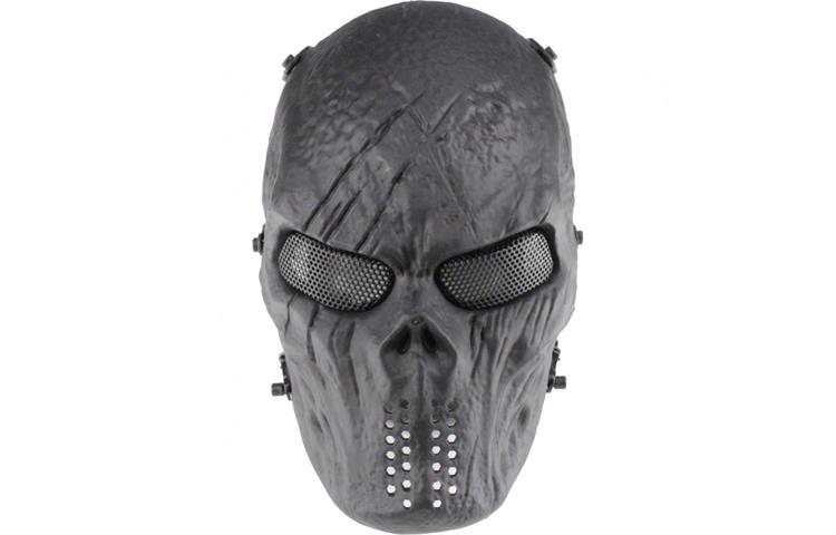  Maschera Protettiva Wosport Blooded Skull Nera 