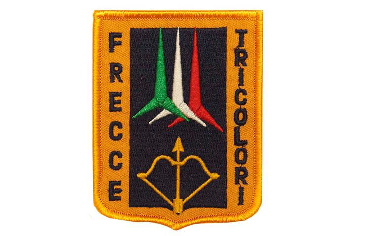  Patch Fondo Nero Frecce Tricolori 