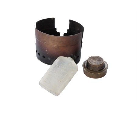 fornello parafiamma bottiglietta esercito svedese